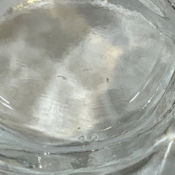 VTG Set of 8 Clear Glass Crab Shaped Baking Dishes Shells Ramekins 5.75"x3" - Picture 12 of 13